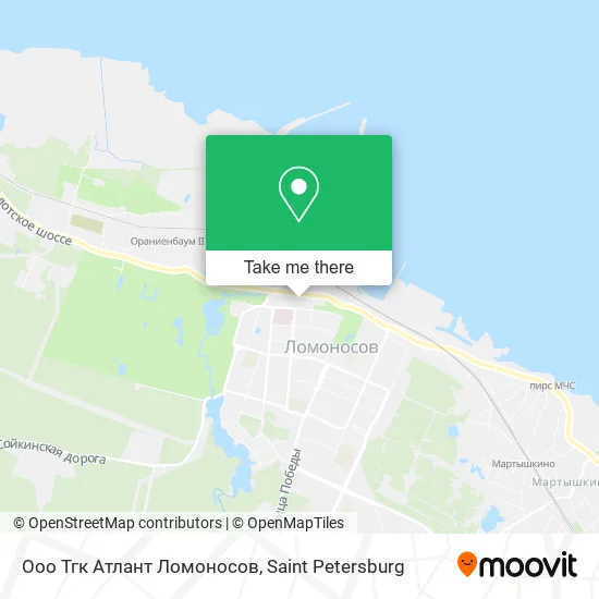 Ооо Тгк Атлант Ломоносов map