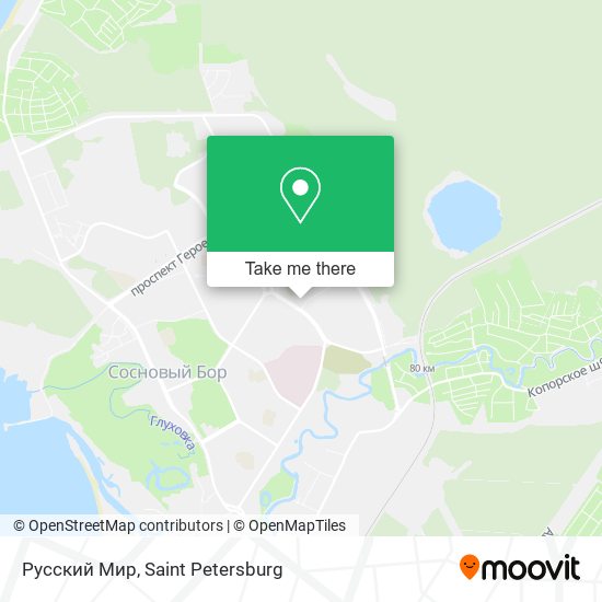 Русский Мир map