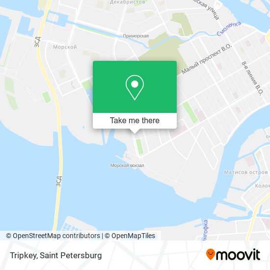 Tripkey map