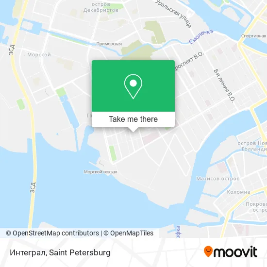 Интеграл map