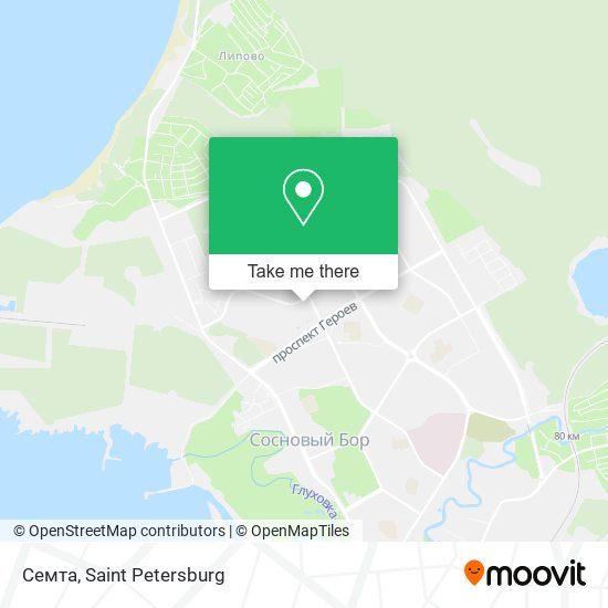 Семта map