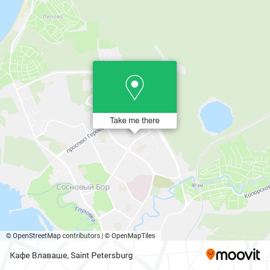 Кафе Влаваше map