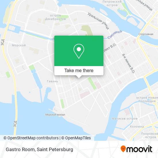 Gastro Room map