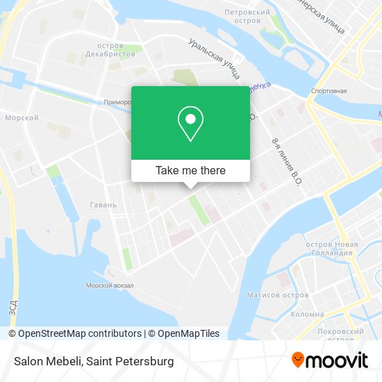 Salon Mebeli map