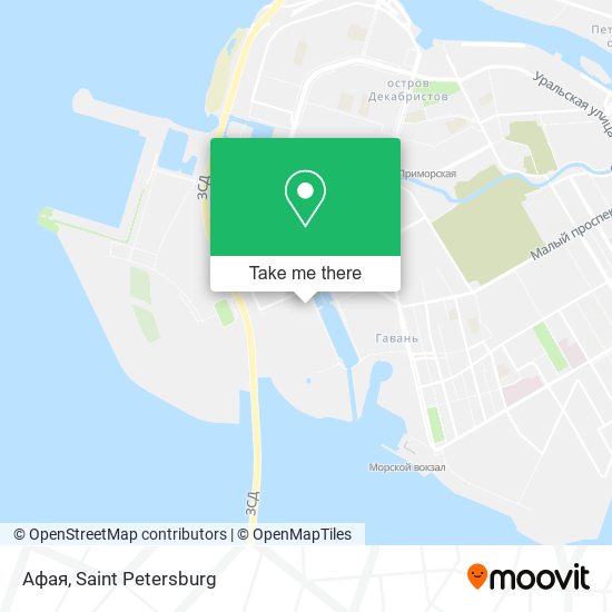 Афая map