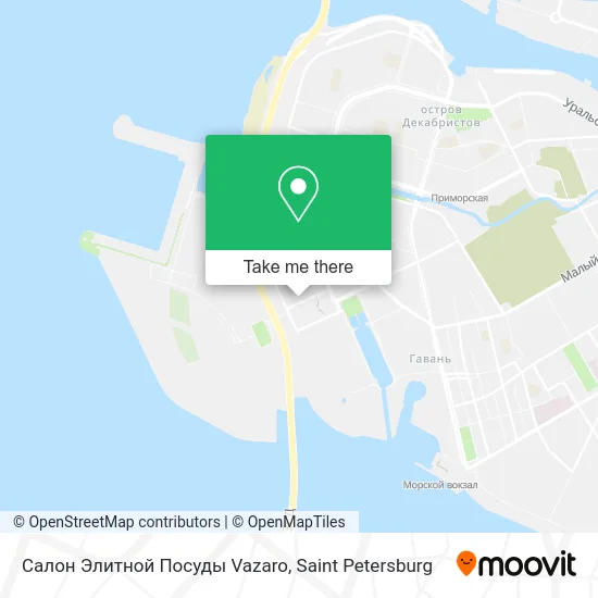 Салон Элитной Посуды Vazaro map