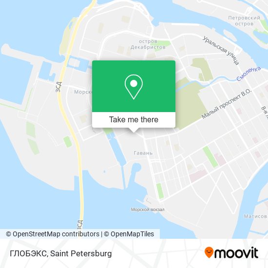 ГЛОБЭКС map