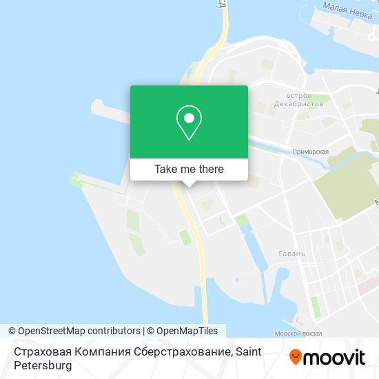 Страховая Компания Сберстрахование map