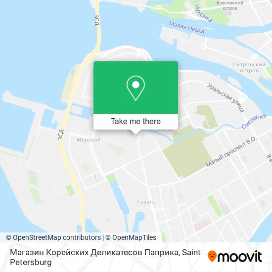 Магазин Корейских Деликатесов Паприка map