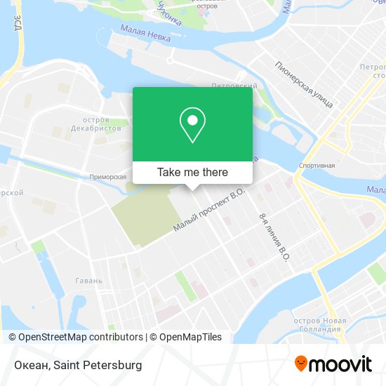 Океан map