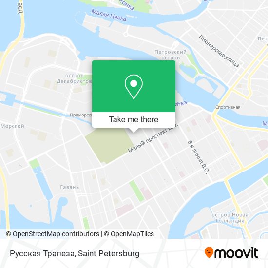 Русская Трапеза map