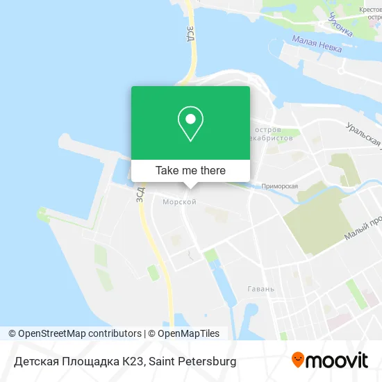 Детская Площадка К23 map