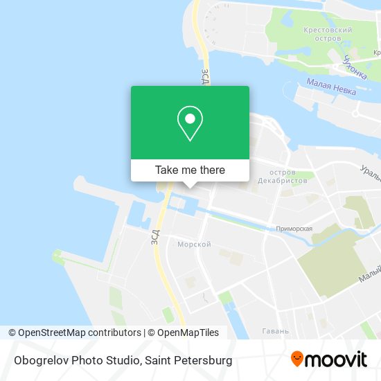Obogrelov Photo Studio map
