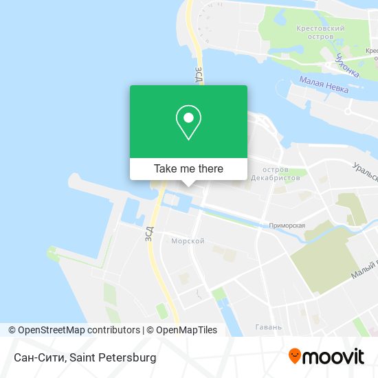 Сан-Сити map