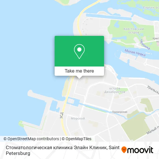 Стоматологическая клиника Элайн Клиник map