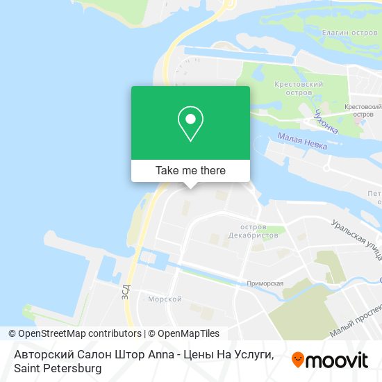 Авторский Салон Штор Anna - Цены На Услуги map