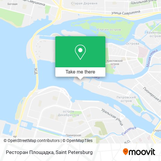 Ресторан Площадка map
