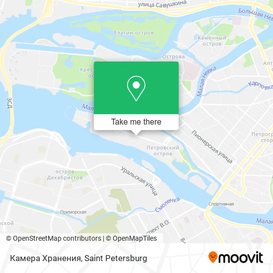 Камера Хранения map