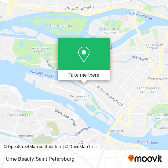 Ume Beauty map