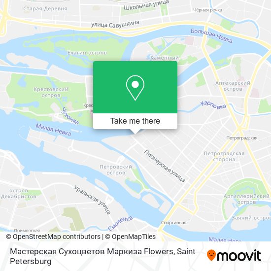Мастерская Сухоцветов Маркиза Flowers map