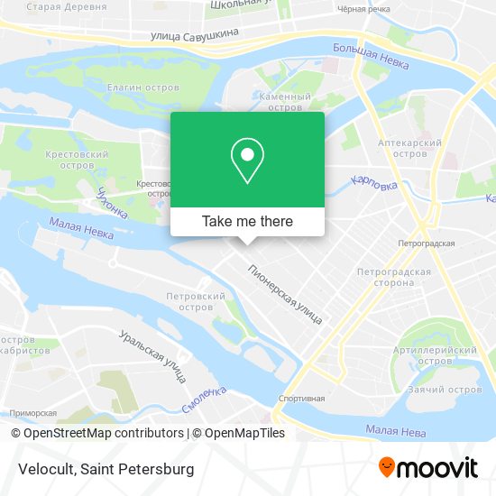 Velocult map