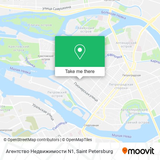 Агентство Недвижимости N1 map