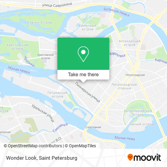Wonder Look map