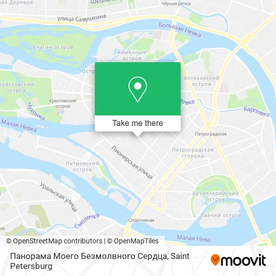 Панорама Моего Безмолвного Сердца map