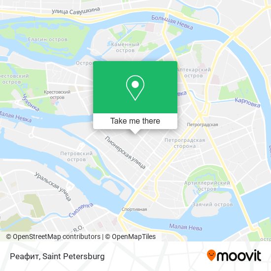 Реафит map
