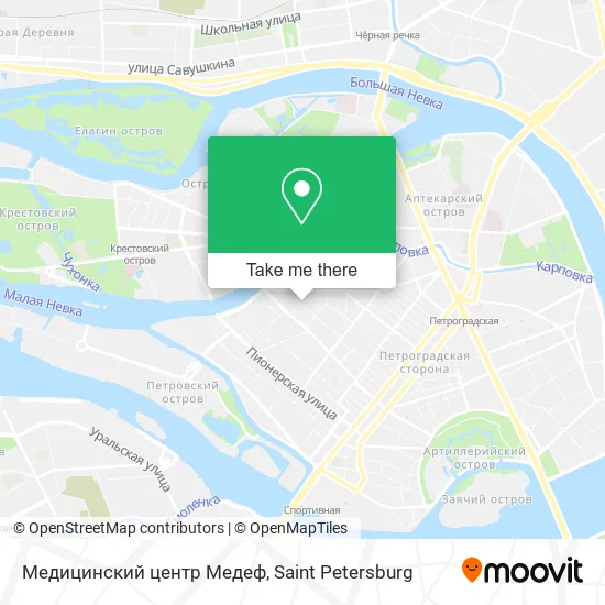 Медицинский центр Медеф map