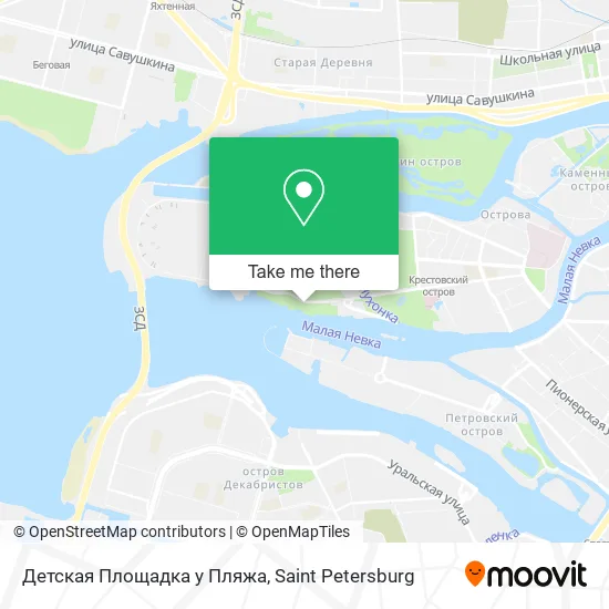 Детская Площадка у Пляжа map