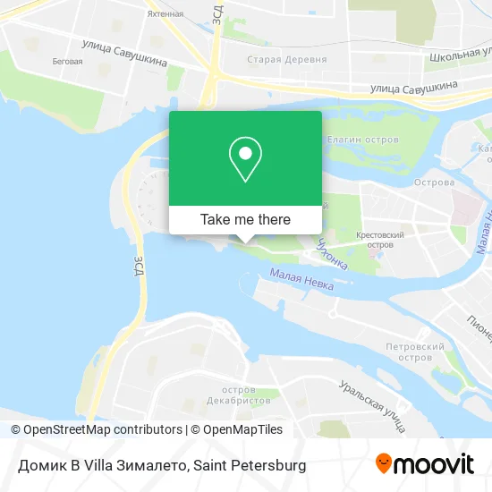Домик В Villa Зималето map