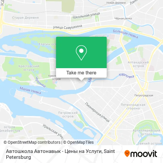 Автошкола Автонавык - Цены на Услуги map