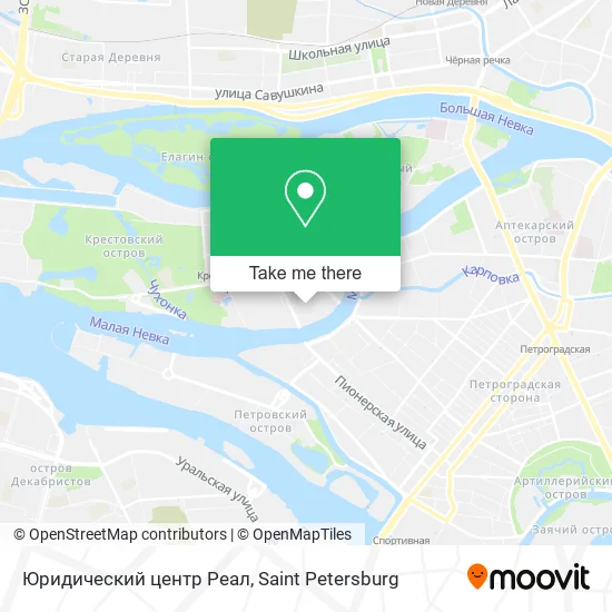 Юридический центр Реал map