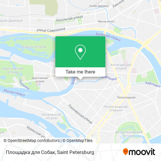 Площадка для Собак map