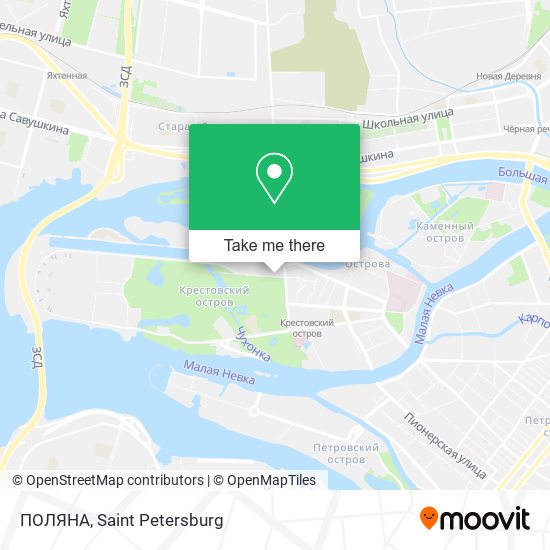 ПОЛЯНА map