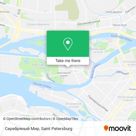 Серебряный Мир map