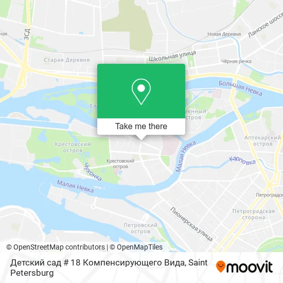 Детский сад # 18 Компенсирующего Вида map