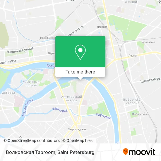 Волковская Taproom map