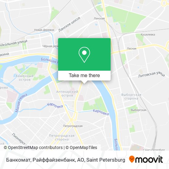 Банкомат, Райффайзенбанк, АО map