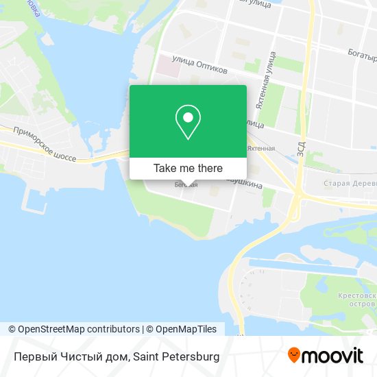 Первый Чистый дом map