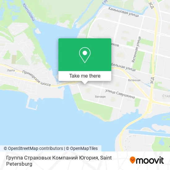 Группа Страховых Компаний Югория map