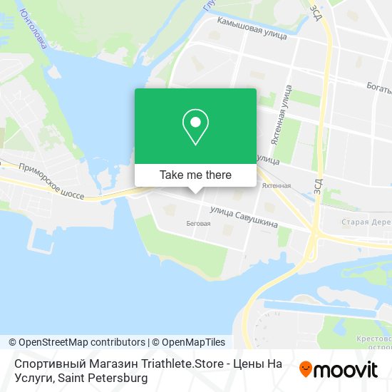 Спортивный Магазин Triathlete.Store - Цены На Услуги map