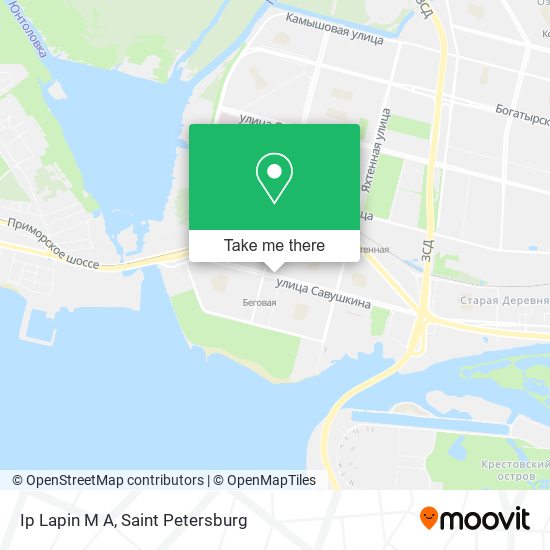 Ip Lapin M A map