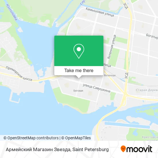 Армейский Магазин Звезда map