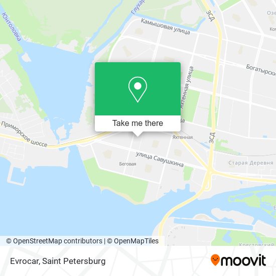 Evrocar map