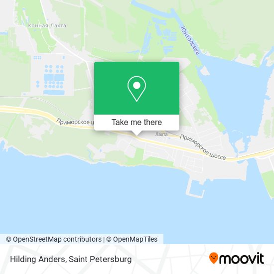 Hilding Anders map