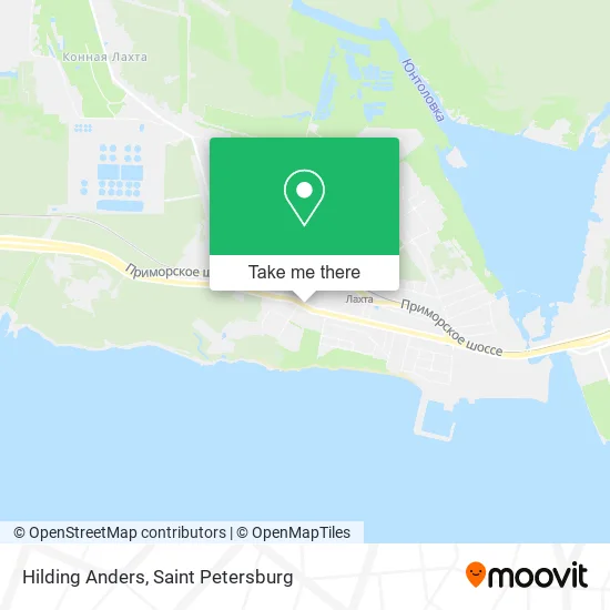 Hilding Anders map