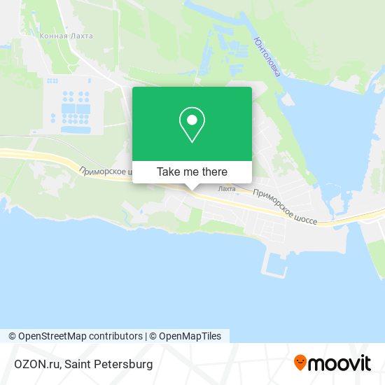 OZON.ru map