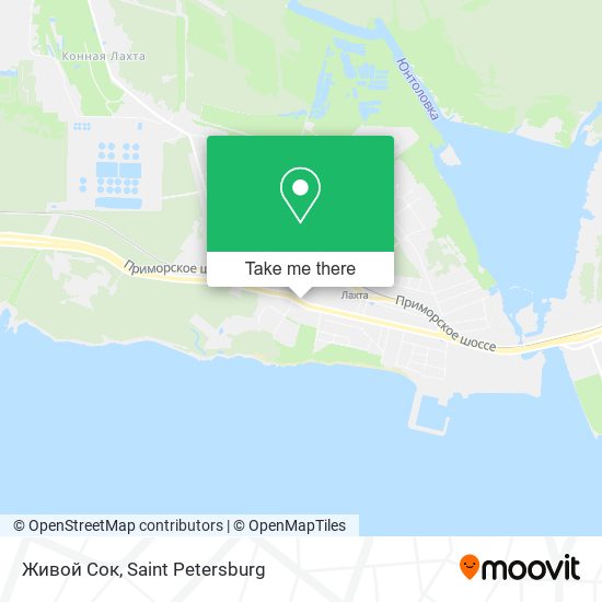 Живой Сок map